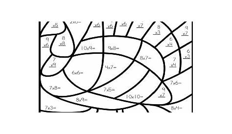 thanksgiving math worksheet quadrant