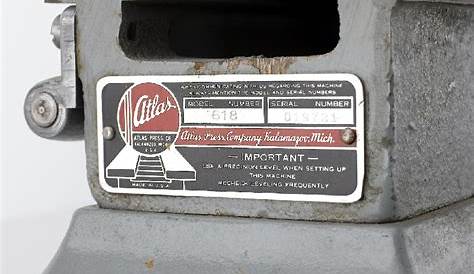 Atlas 6-inch Lathe Photographs