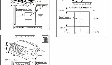 Dometic Rv Air Conditioner Wiring Diagram - Dometic Briskair 2 A C