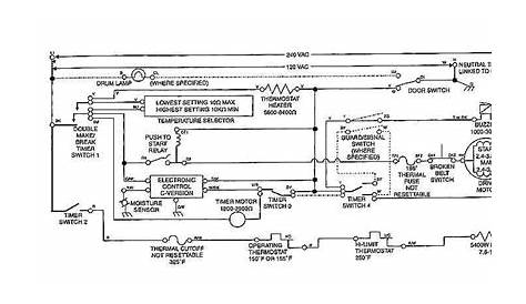 Ge Dryer Timer Wiring Diagram - General Wiring Diagram