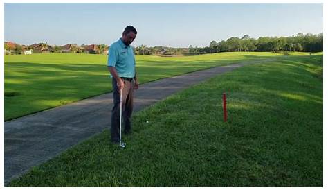 Rules of Golf Cart Path Relief - YouTube