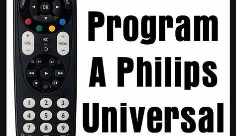 Philips Universal Remote Manual Pdf