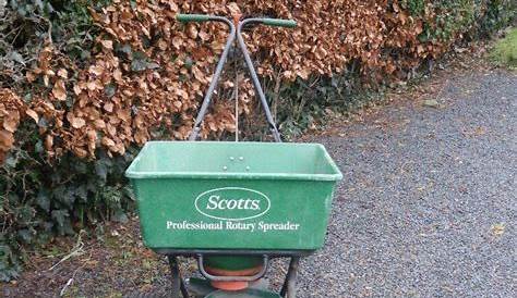scotts professional rotary spreader