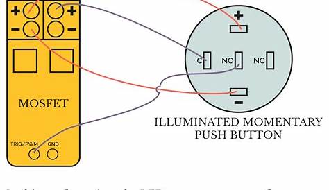 4 pin push button schematic