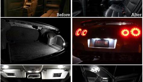 For 2015-2018 Toyota Camry WHITE LED Interior Light Accessories Package