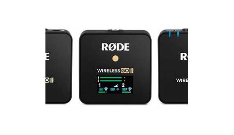 rode wireless go 2 manual