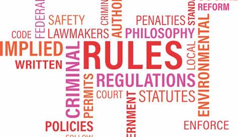 rules and types of law worksheet