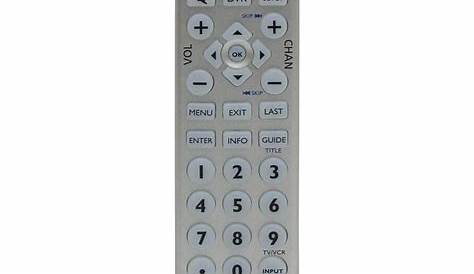 GE Universal Remote with LED Backlight (4-Piece)-24929 - The Home Depot