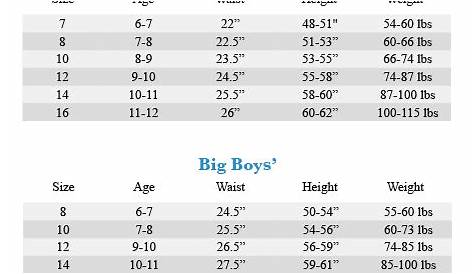 zappos kids shoe size chart