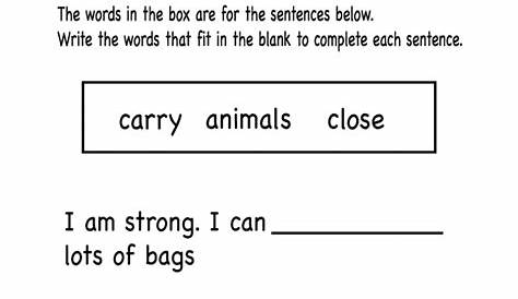 Grammar 1St Grade English Worksheets - bmp-floppy