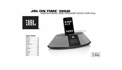 JBL ON STAGE 200iD User Manual | Manualzz