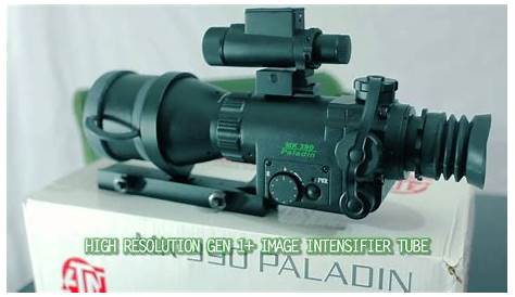 ATN Aries MK390 Paladin Night Vision Riflescope NVWSM39010 - YouTube