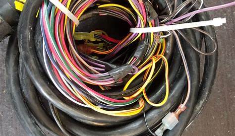 Force External Wiring Harness 40 50 HP 24' 8 Pin Male Style Plug