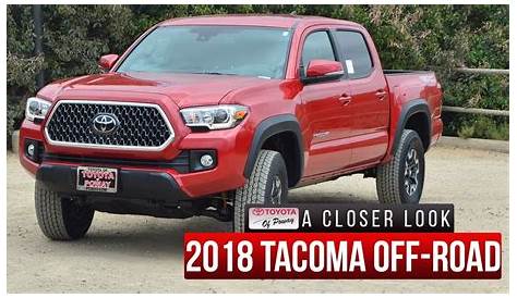 2018 toyota tacoma 4x4 off road