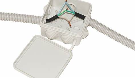 Premium Photo | Junction box for electrical wiring with wires