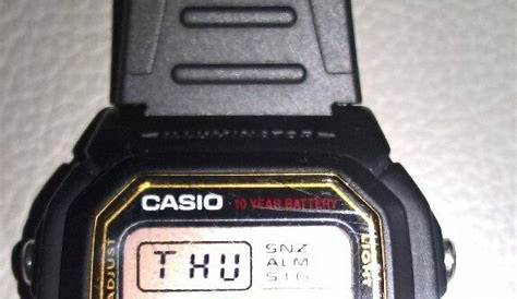 Casio W-800h Manual