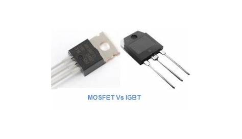 Difference between Insulated Gate Bipolar Transistor IGBT and MOSFET