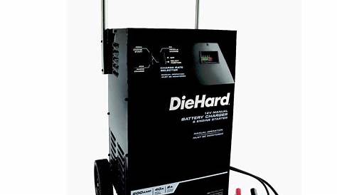 die hard battery charger manual