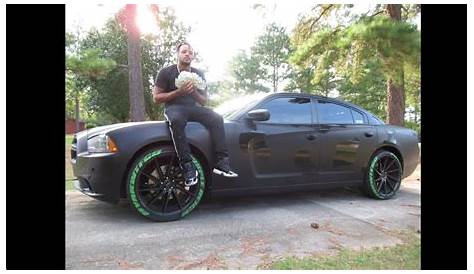 2014 Dodge Charger on 22s (Pierre) - YouTube
