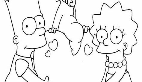 simpsons coloring pages printable