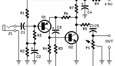 How to build Portable Microphone Preamplifier - circuit diagram