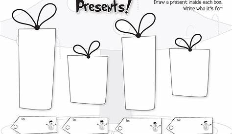 Santa, Where Are You? Worksheet - Presents! - Super Simple