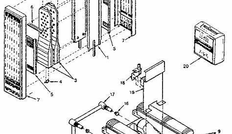 williams wall furnace parts diagram