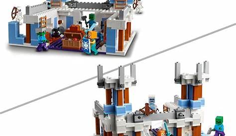 lego minecraft the ice castle 21186