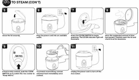 Aroma rice cooker manual - Zofti