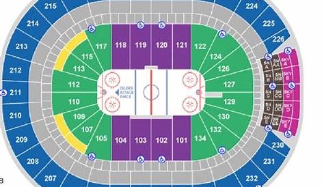 Rogers Place Seating Chart, Views and Reviews | Edmonton Oilers