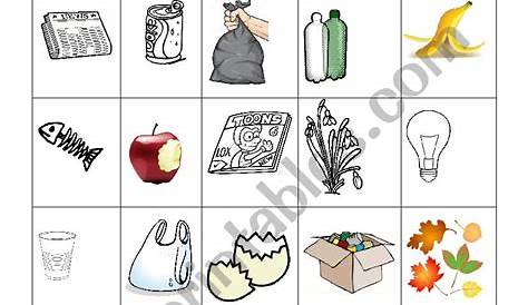 grade 3 recycling picture graph worksheet