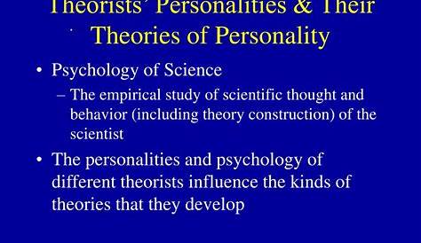 PPT - Theories of Personality Seventh Edition PowerPoint Presentation