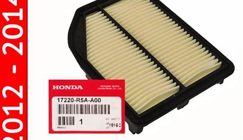 2016 Honda Crv Engine Air Filter