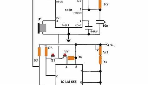 buzzer in a circuit diagram