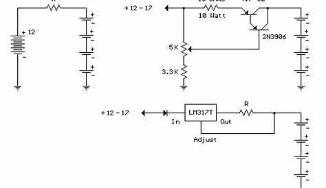 high current battery charger circuit diagram