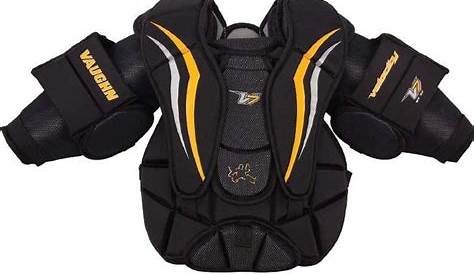 goalie chest protector size chart