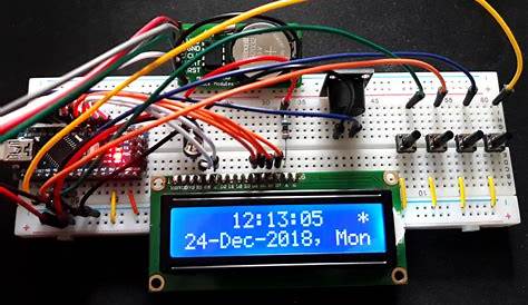 Alarm clock with DS1302 RTC · One Transistor