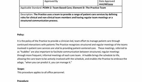 healthcare policies and procedures manual