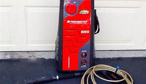 power washer h2010 manual