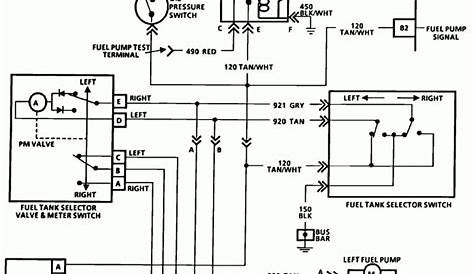 97 gmc truck fuel pump wiring harness diagram