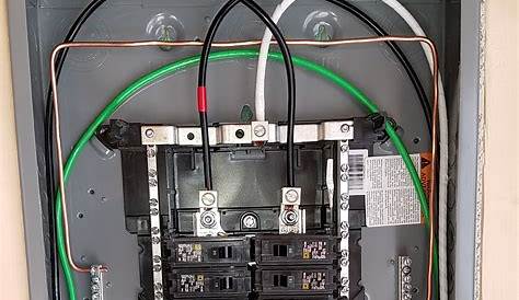 how to wire house electrical panel