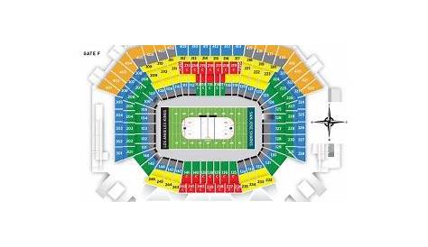 levi's stadium detailed seating chart