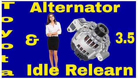 Toyota Camry Alternator Replacement - YouTube
