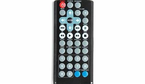 audiovox dvd player remote