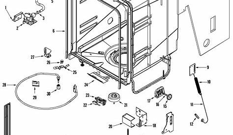 Maytag MDB6601AWW dishwasher parts | Sears PartsDirect