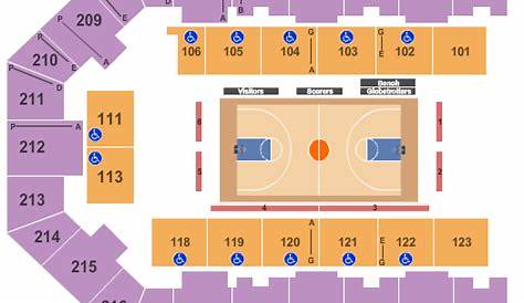 Appalachian Wireless Arena Seating Chart - Pikeville