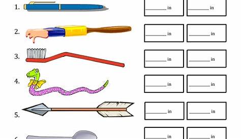 easy measurement worksheet