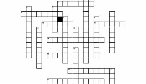 summer fun crossword puzzle printable