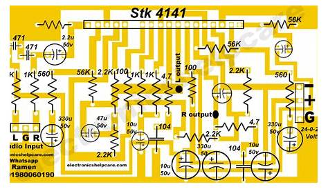 stk 5.1 amplifier circuit diagram
