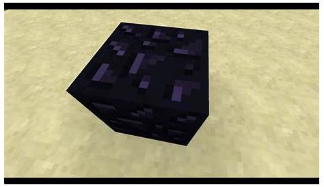 Minecraft : 1 Obsidian Block in 240 seconds - YouTube